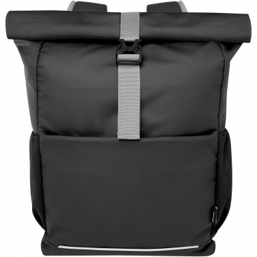 Logotrade corporate gifts photo of: Aqua 15" GRS recycled water resistant roll-top bike bag 20L