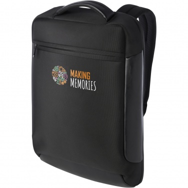 Logotrade advertising product picture of: Expedition Pro 15.6" GRS recycled compact laptop backpack 12L