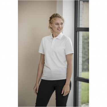 Logotrade promotional merchandise photo of: Emerald short sleeve unisex Aware™ recycled polo