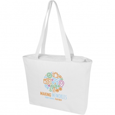 Logo trade corporate gift photo of: Weekender 500 g/m² Aware™ recycled tote bag