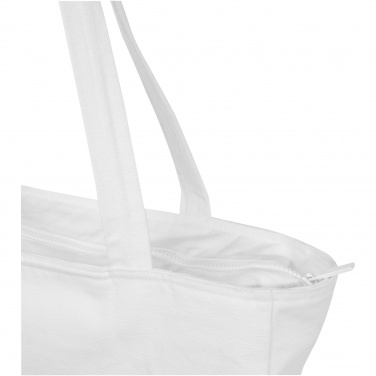 Logo trade promotional products image of: Weekender 500 g/m² Aware™ recycled tote bag