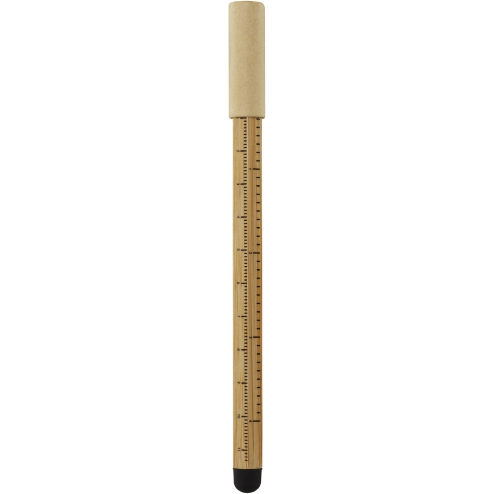 Logo trade promotional giveaways image of: Mezuri bamboo inkless pen 