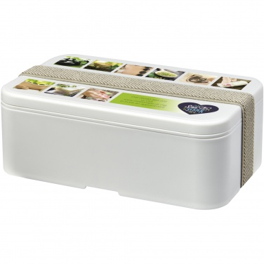 Logo trade corporate gifts image of: MIYO Renew single layer lunch box