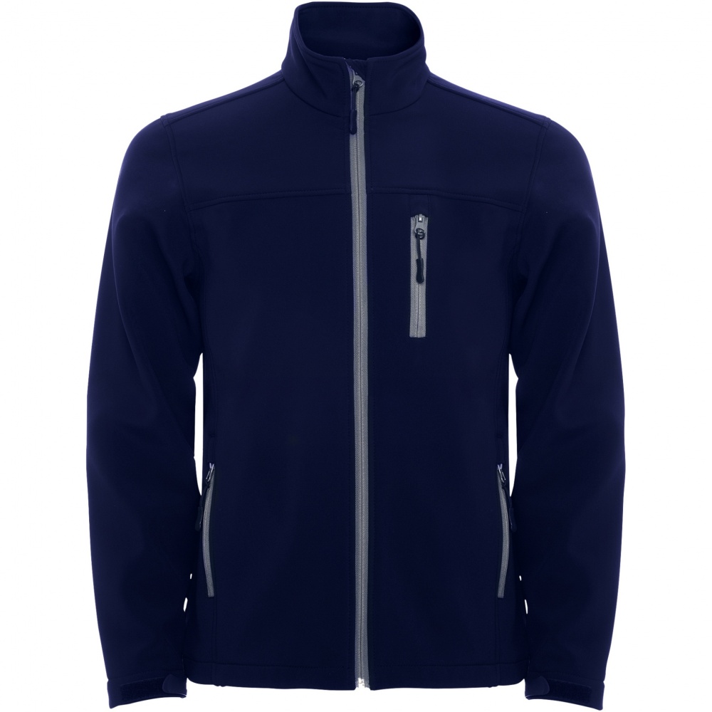 Logo trade corporate gifts image of: Antartida kids softshell jacket