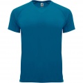 Bahrain short sleeve kids sports t-shirt, Moonlight Blue