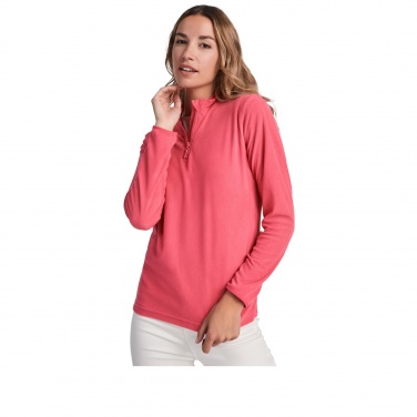 Logotrade promotional gift image of: Himalaya women's quarter zip fleece jacket