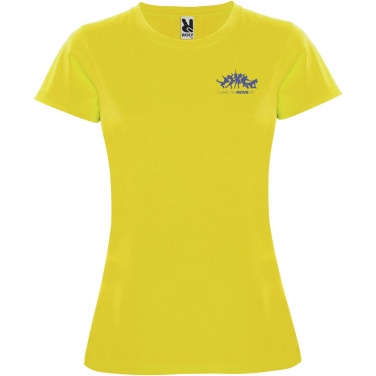 Logotrade business gifts photo of: Montecarlo short sleeve women's sports t-shirt