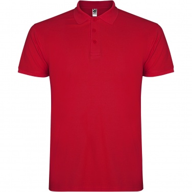 Logo trade promotional giveaways image of: Star short sleeve kids polo