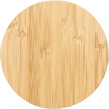 Logotrade promotional giveaway picture of: Essence 15W bamboo wireless charging pad
