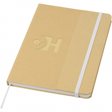 Logotrade business gifts photo of: Nelida A5 recycled cardboard hard cover notebook