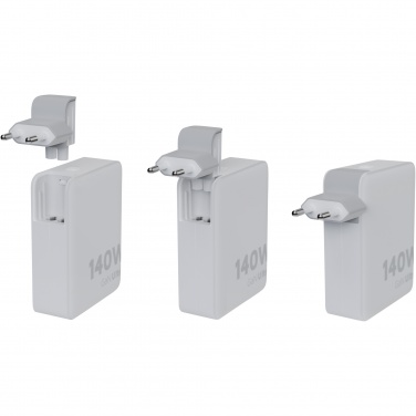 Logo trade promotional items image of: Xtorm XVC2140 GaN Ultra 140W travel charger with 240W USB-C PD cable
