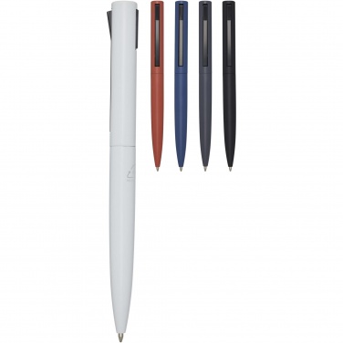 Logotrade promotional product picture of: Juana recycled aluminium ballpoint pen
