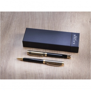Logotrade promotional gift image of: Legato ballpoint and rollerball pen set
