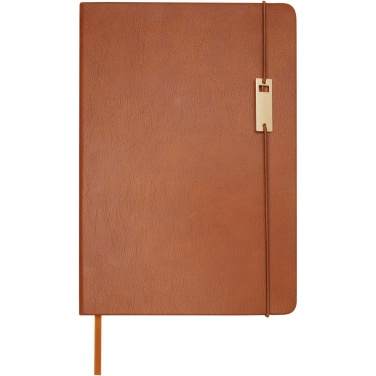 Logotrade promotional giveaway image of: Legato A5 notebook and rollerball pen set 