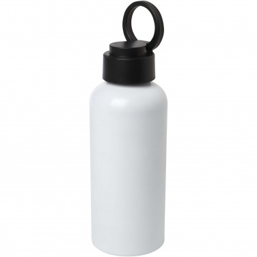 Logo trade business gift photo of: Trinity 600 ml RCS certified recycled aluminium water bottle with RPET lid