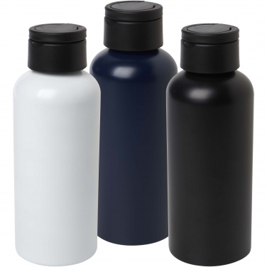 Logotrade corporate gift image of: Trinity 600 ml RCS certified recycled aluminium water bottle with RPET lid
