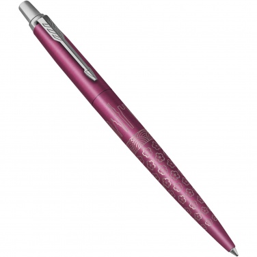 Logo trade promotional gift photo of: Parker Jotter SE Global Icons colour trim ballpoint pen