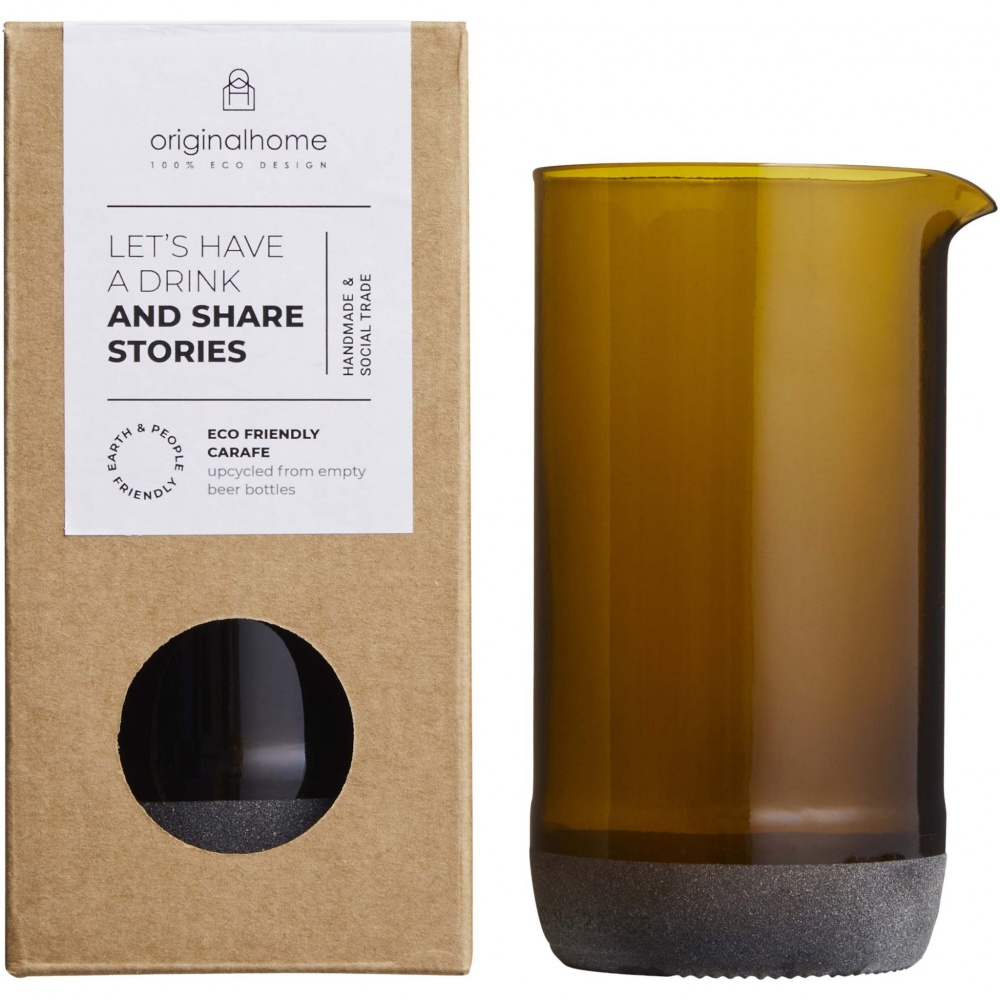 Logo trade corporate gifts image of: Originalhome 430 ml water carafe