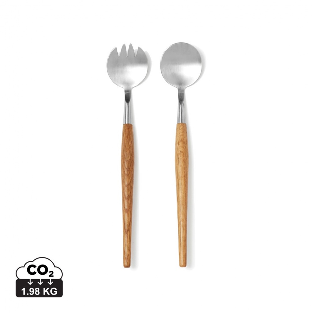 Logotrade promotional item picture of: VINGA Retro serving cutlery