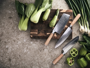 Logotrade advertising product picture of: VINGA Hattasan Damascus Santoku knife