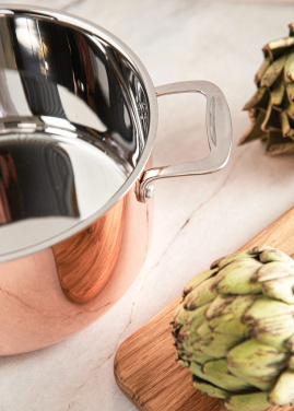 Logo trade promotional merchandise picture of: VINGA Baron copper saucepan