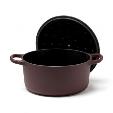 Logo trade promotional items picture of: VINGA Monte enameled cast iron pot 5.5L