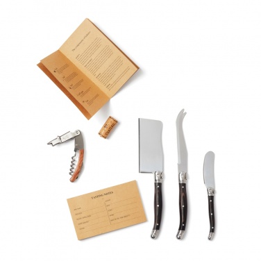 Logo trade corporate gifts image of: VINGA Gigaro cheese knives