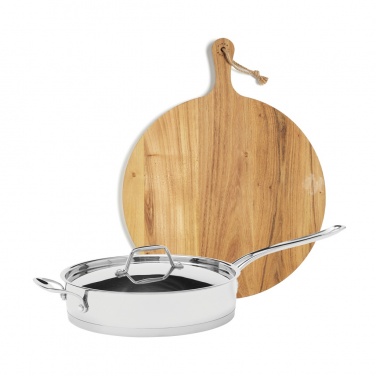 Logo trade business gift photo of: VINGA Buscot Round Serving Board