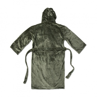 Logotrade promotional gift picture of: VINGA Louis luxury plush RPET robe size L-XL