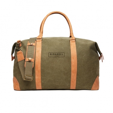 Logo trade advertising products image of: VINGA Bosler RCS recycled canvas weekend bag