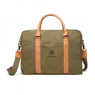 Logotrade advertising product image of: VINGA Bosler RCS recycled canvas computer bag
