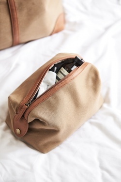 Logotrade promotional gifts photo of: VINGA Sloane toiletry bag RCS recycled polyester