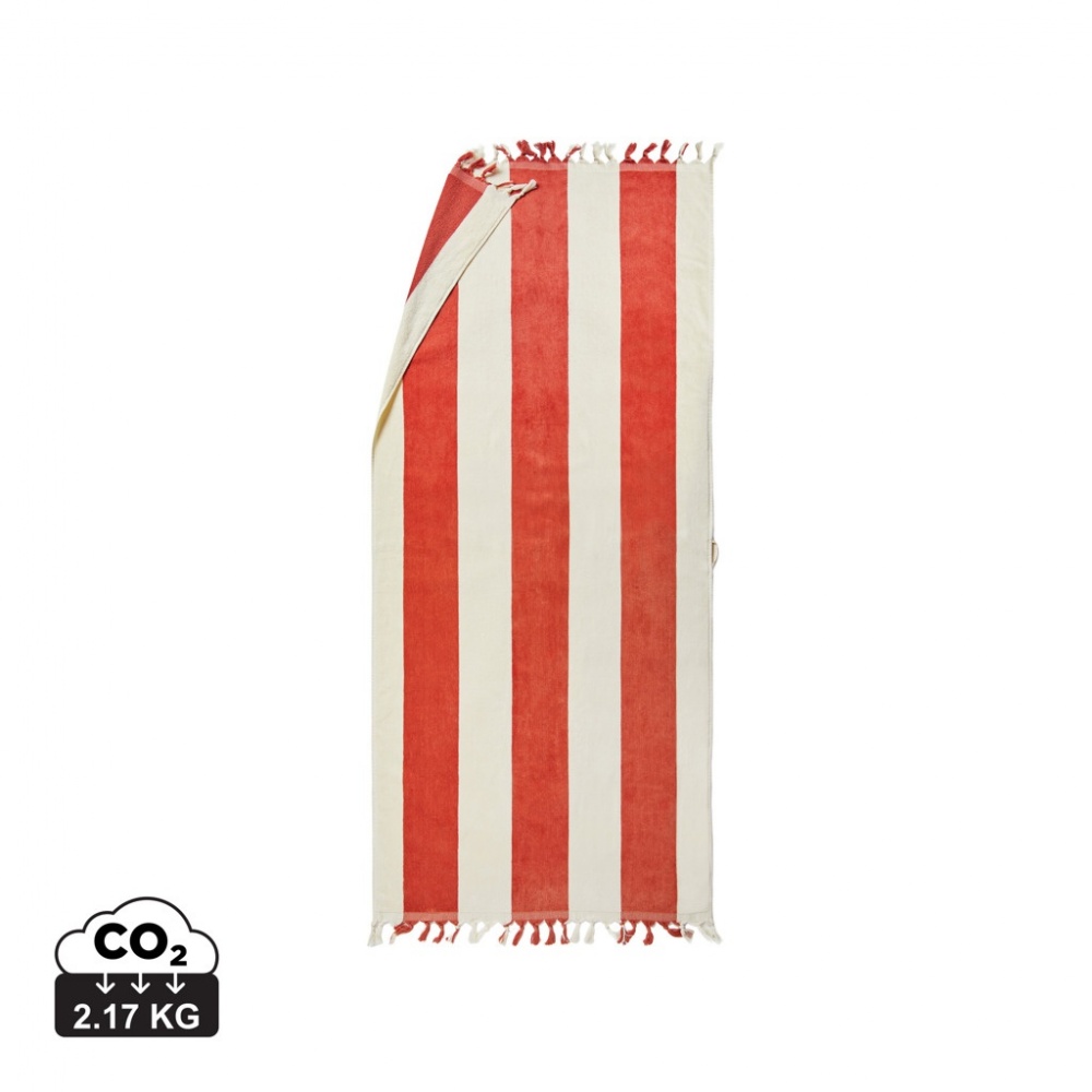 Logotrade corporate gift image of: VINGA Valmer beach towel