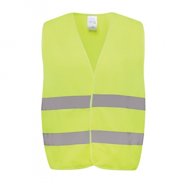 Logotrade promotional merchandise photo of: GRS recycled PET high-visibility safety vest