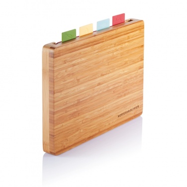 Logotrade advertising product picture of: Cutting board with 4pcs hygienic boards