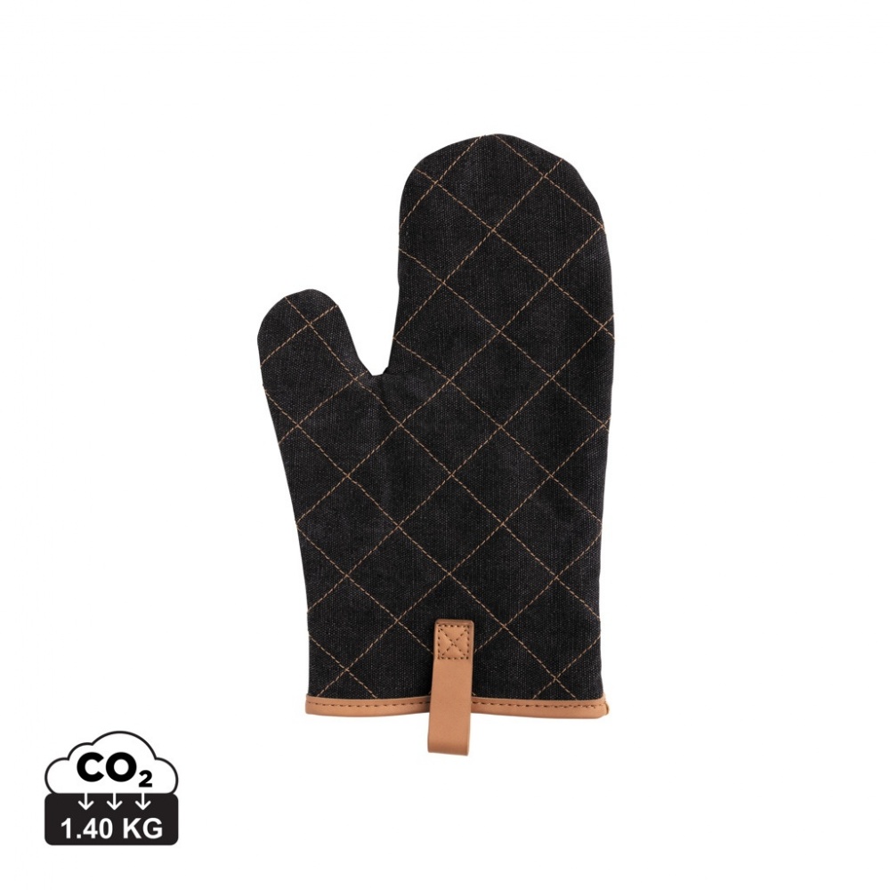 Logo trade promotional products picture of: Deluxe canvas oven mitt