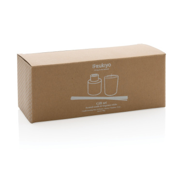 Logotrade promotional merchandise picture of: Ukiyo candle and fragrance sticks gift set
