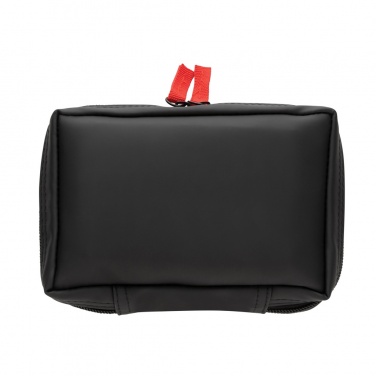 Logotrade promotional product picture of: RCS recycled nubuck PU pouch  first aid set