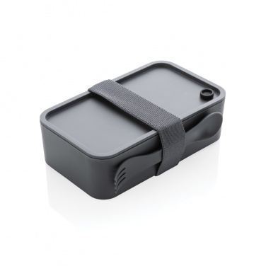 Logo trade advertising products picture of: PP lunchbox with spork