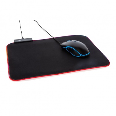 Logotrade promotional product picture of: RGB gaming mousepad