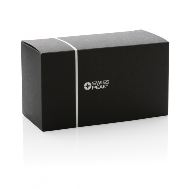 Logo trade promotional merchandise picture of: Swiss Peak RCS recycled PU Desk organiser