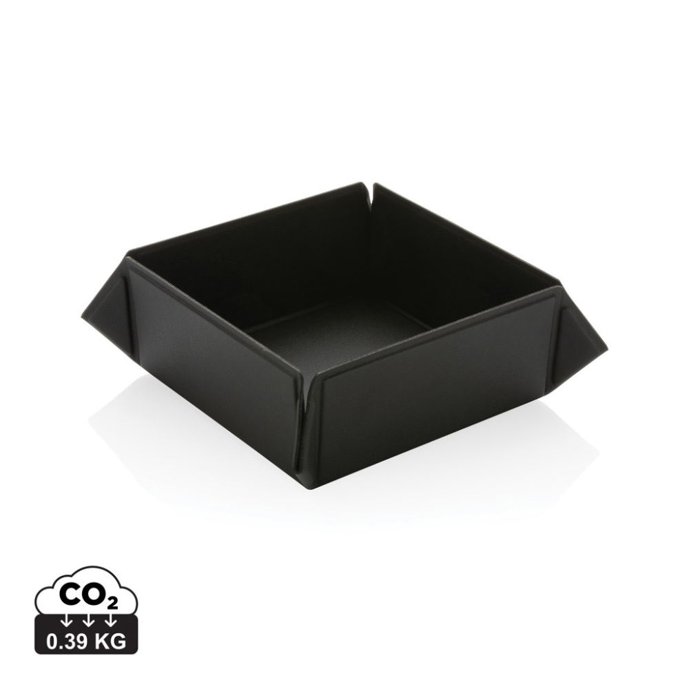 Logotrade promotional merchandise photo of: Swiss Peak RCS recycled PU foldable magnetic storage tray