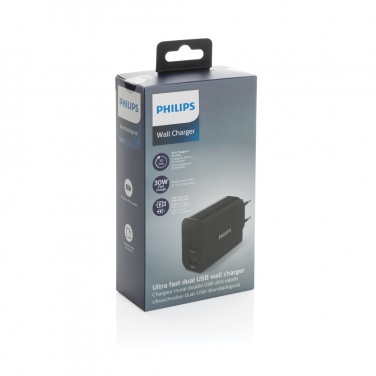 Logo trade promotional item photo of: Philips ultra fast PD wall charger