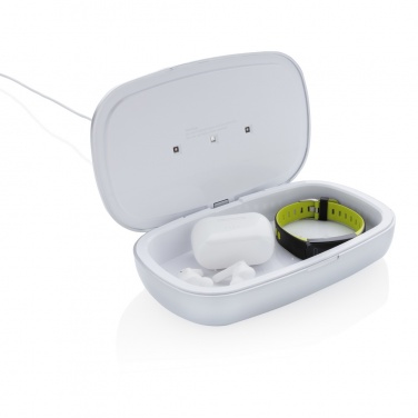 Logotrade promotional item picture of: Rena UV-C steriliser box with 5W wireless charger