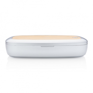 Logo trade promotional giveaways image of: Rena UV-C steriliser box with 5W wireless charger