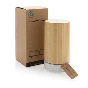 Logotrade advertising product image of: RCS recycled plastic and bamboo aroma diffuser