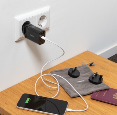 Logo trade advertising products image of: Philips ultra fast PD travel charger