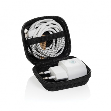 Logo trade promotional product photo of: Boost RCS reycled PET 20W type C 2 pcs charging set