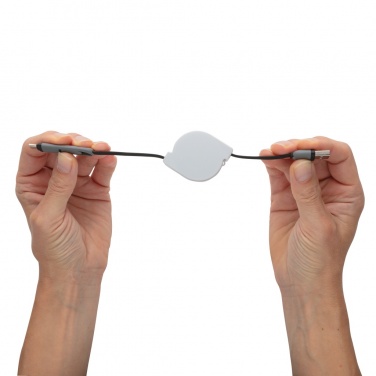 Logo trade promotional giveaway photo of: 3-in-1 retractable cable