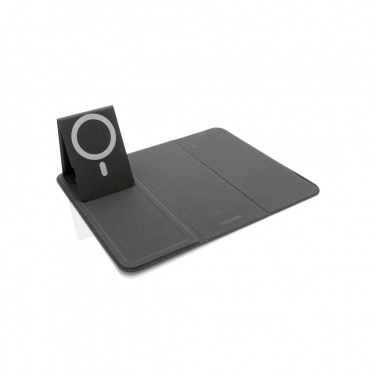 Logo trade promotional products image of: Artic Magnetic 10W wireless charging phonestand